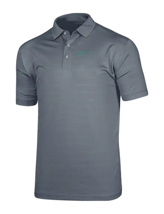 Callaway Vibrant Light Grey Ventilated Polo w/Berkley RSS logo