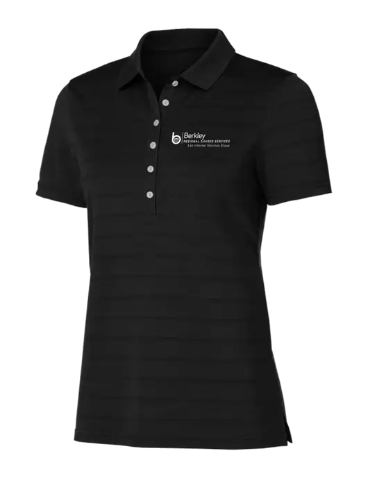 Callaway Womens Black Ventilated Polo w/Berkley RSS logo