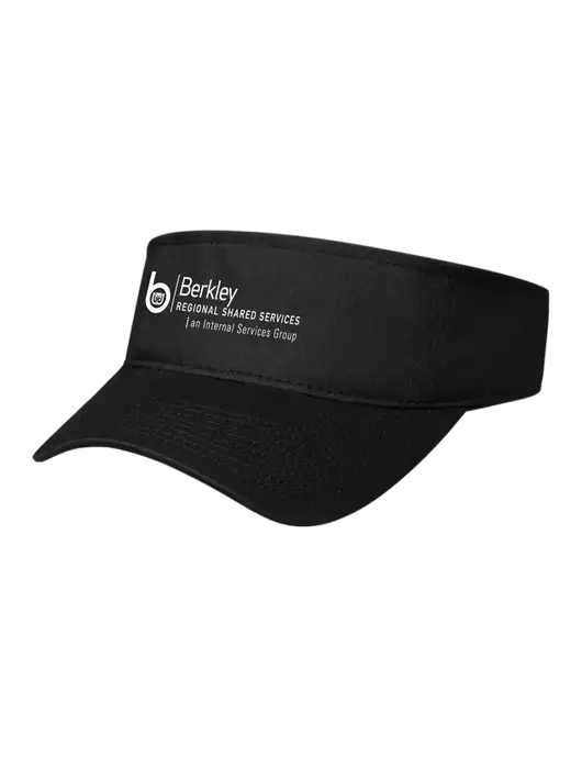 Black Cap Visor w/Berkley RSS logo