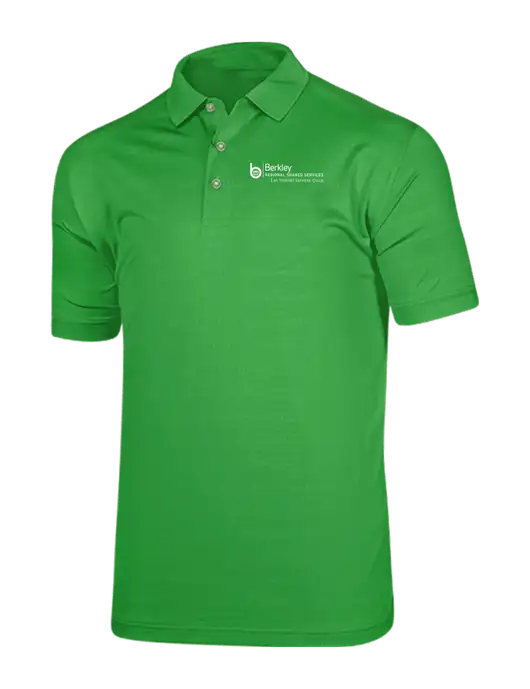 Callaway Vibrant Kelly Green Ventilated Polo w/Berkley RSS logo