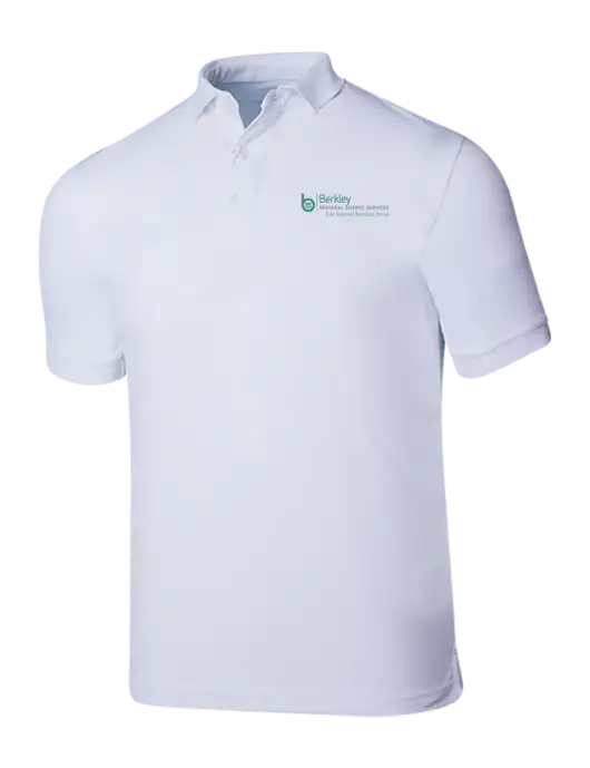 Callaway Ottoman Bright White Polo w/Berkley RSS logo
