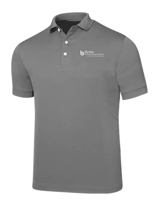 Callaway Ottoman Medium Grey Polo w/Berkley RSS logo