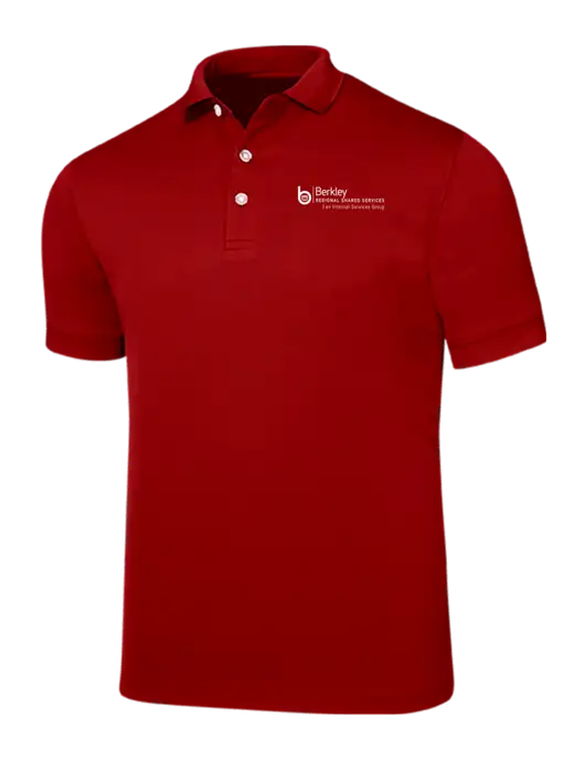Callaway Ottoman Red Polo w/Berkley RSS logo