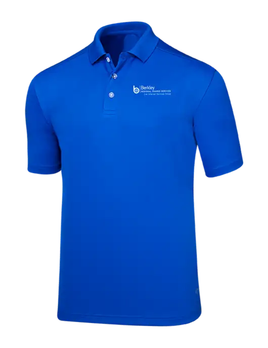 Callaway Core Royal Blue Performance Polo w/Berkley RSS logo
