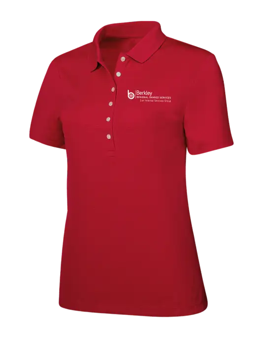 Callaway Womens Ottoman Red Polo w/Berkley RSS logo