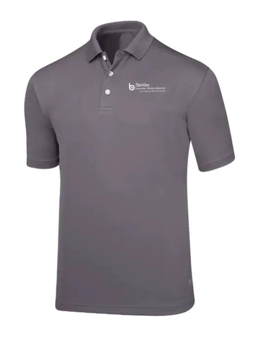 Callaway Core Medium Grey Performance Polo w/Berkley RSS logo
