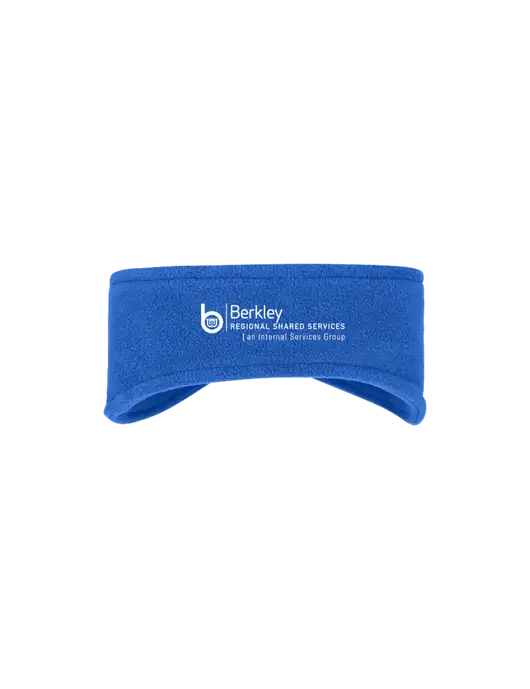 Royal Stretch Fleece Headband w/Berkley RSS logo