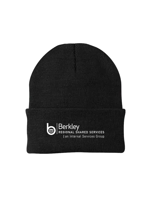 Black Knit Cap w/Berkley RSS logo