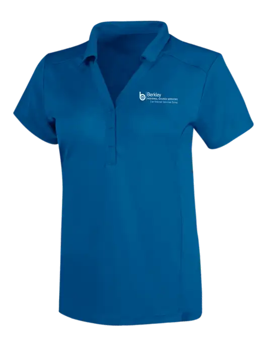 OGIO Royal Blue Womens Framework Polo w/Berkley RSS logo