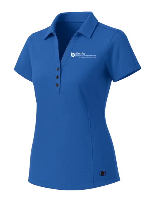 OGIO Womens Royal Blue ONYX Polo w/Berkley RSS logo