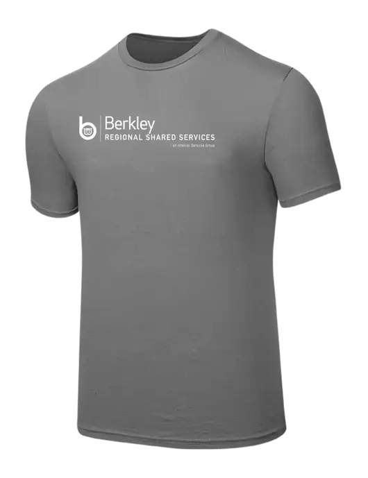 Seriously Soft Medium Grey T-Shirt w/Berkley RSS logo