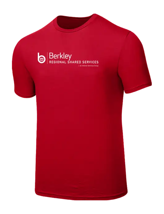 Seriously Soft Red T-Shirt w/Berkley RSS logo