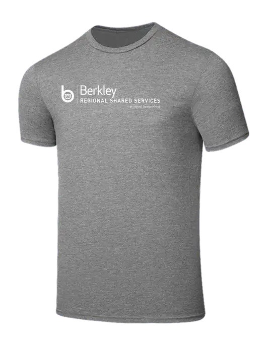Seriously Soft Grey Frost T-Shirt w/Berkley RSS logo