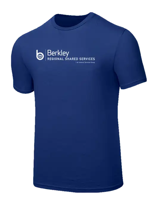 Seriously Soft Dark Royal T-Shirt w/Berkley RSS logo