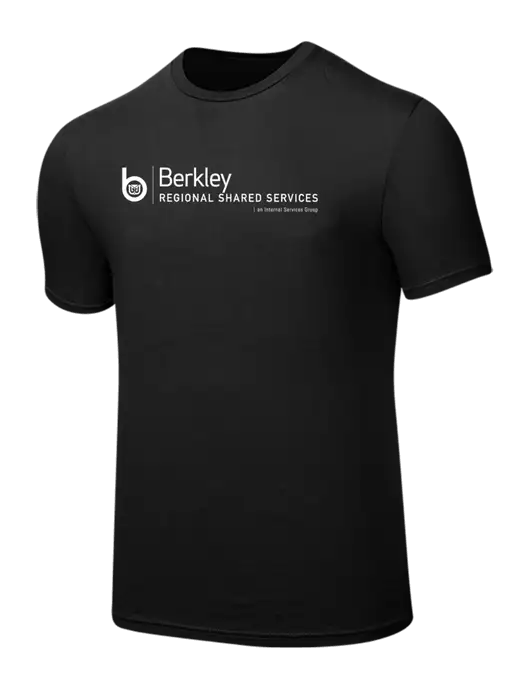 Seriously Soft Black T-Shirt w/Berkley RSS logo