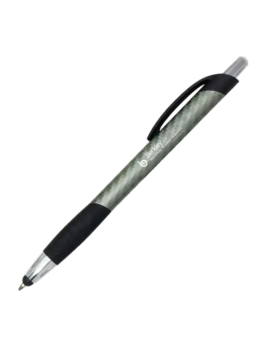 Sunray Gunmetal Stylus Pen w/Berkley RSS logo