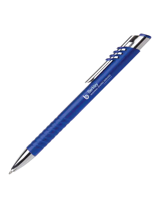 Schirhart Blue Pen - Black Ink w/Berkley RSS logo
