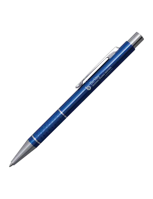 St George Blue Pen - Blue Ink w/Berkley RSS logo