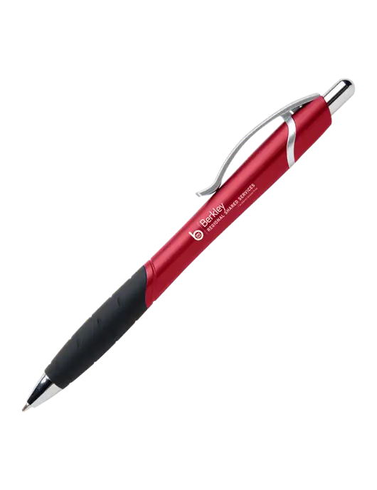 Summerhill Red Pen - Black Ink w/Berkley RSS logo