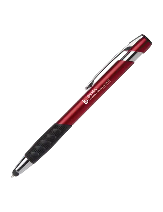 Alize Red Stylus Black Ink Pen w/Berkley RSS logo