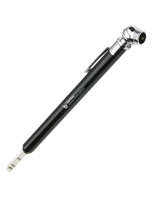 Quick View Black Tire Gauge w/Berkley RSS logo