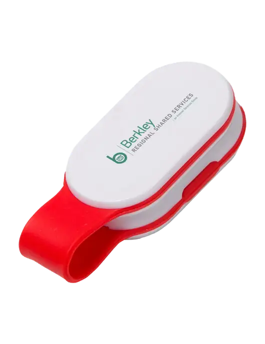Magna Clip Red Personal Safety Light w/Berkley RSS logo