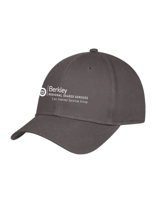 Charcoal Structured Cap Hook & Loop w/Berkley RSS logo