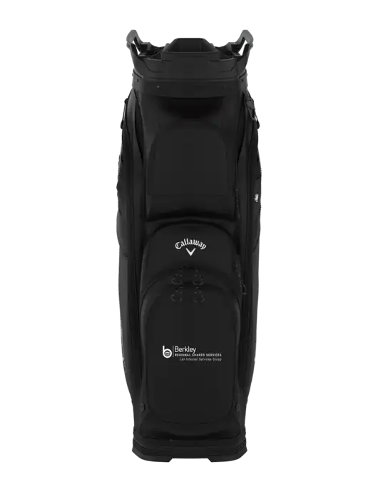 Callaway Org 14 Black Cart Golf Bag  w/Berkley RSS logo