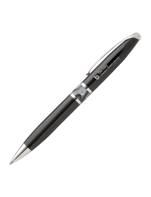 Illusion Black Pen - Black Ink w/Berkley RSS logo