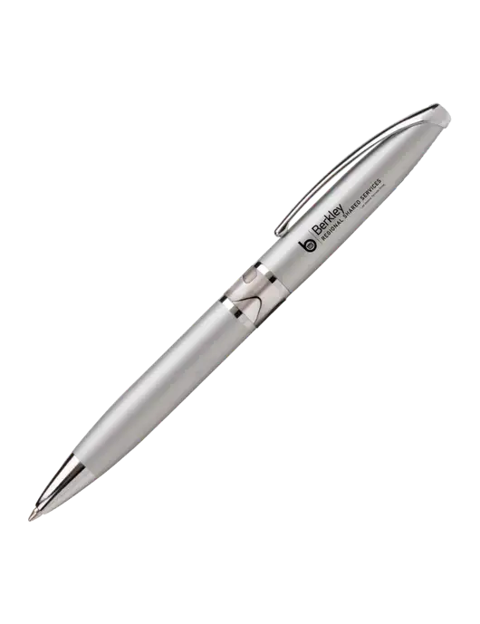 Illusion Silver Pen - Black Ink w/Berkley RSS logo