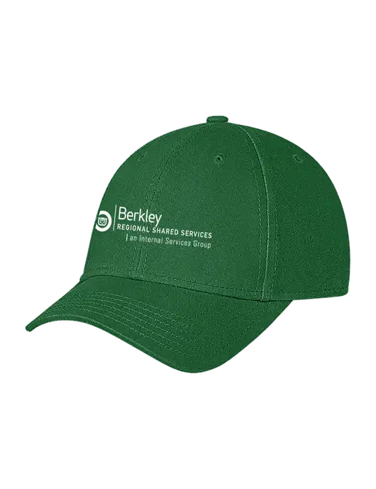 Kelly Green Structured Soft Snap Closure Hook & Loop Cap w/Berkley RSS logo