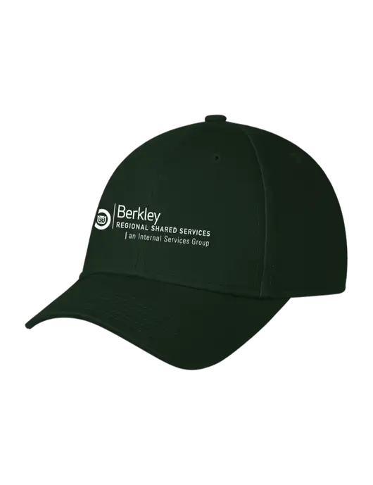 Dark Green Structured Cap Hook & Loop w/Berkley RSS logo