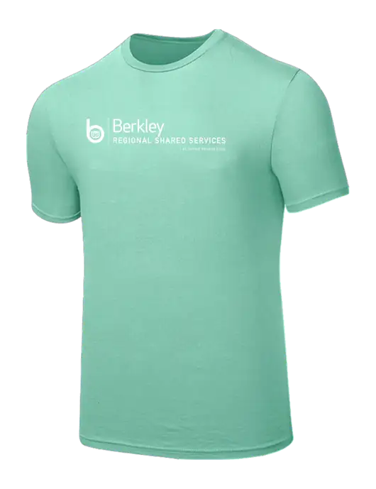 Seriously Soft Very Light Green T-Shirt w/Berkley RSS logo