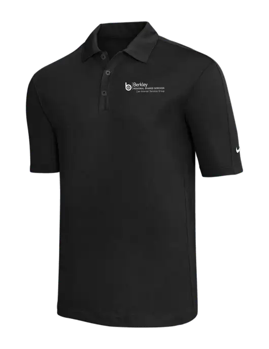 Nike Black Tech Sport Dri-FIT Polo w/Berkley RSS logo