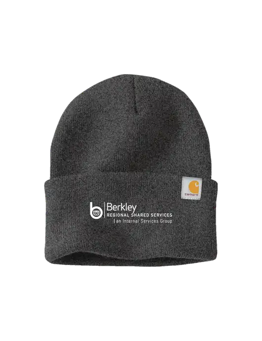 Carhartt Dark Grey Watch Cap 2.0 w/Berkley RSS logo