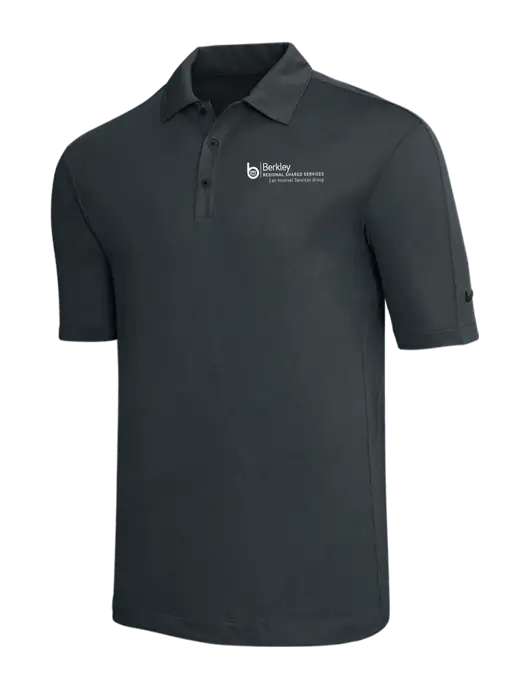 Nike Dark Grey Tech Sport Dri-FIT Polo w/Berkley RSS logo
