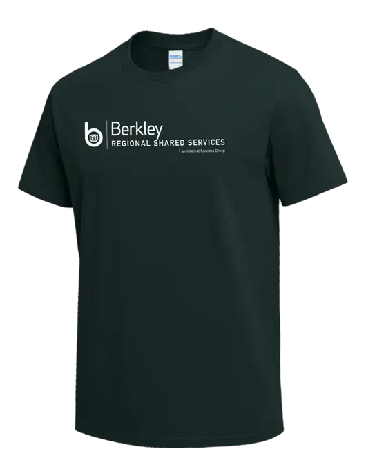 Dark Green Heavyweight 6.1 oz T-Shirt w/Berkley RSS logo