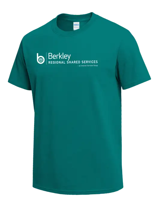 Teal Heavyweight 6.1 oz T-Shirt w/Berkley RSS logo