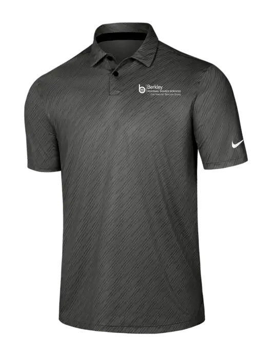 Nike Dark Grey Vapor Dash Polo w/Berkley RSS logo