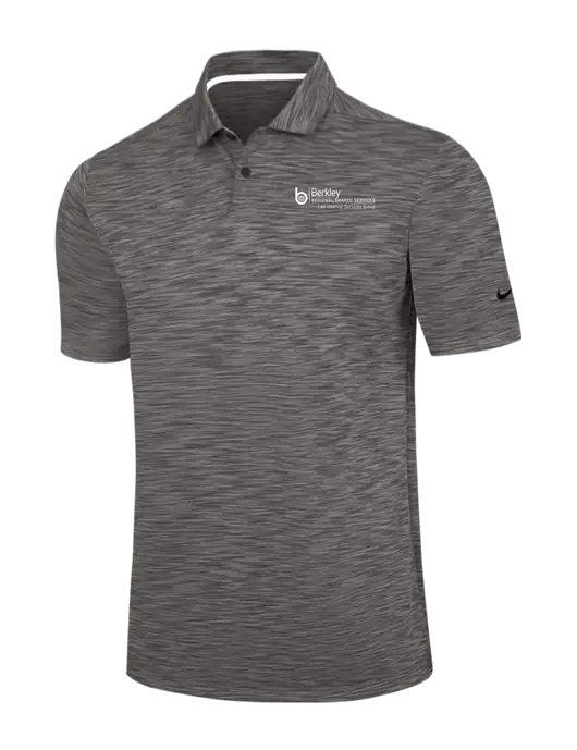 Nike Dark Grey Dri-FIT Vapor Space Dyed Polo w/Berkley RSS logo