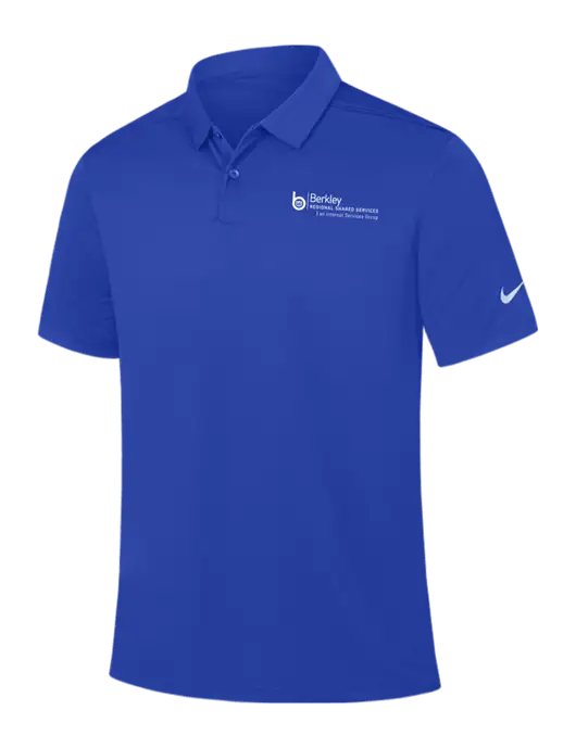 Nike Dark Royal Dry Essential Solid Polo w/Berkley RSS logo