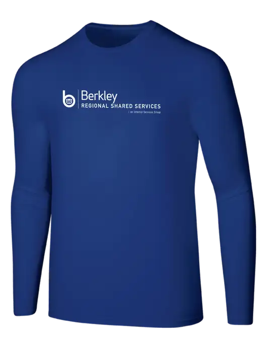 Seriously Soft Dark Royal Long Sleeve T-Shirt w/Berkley RSS logo