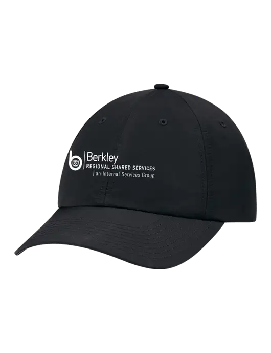 Richardson Relaxed Performance Lite Black Cap w/Berkley RSS logo