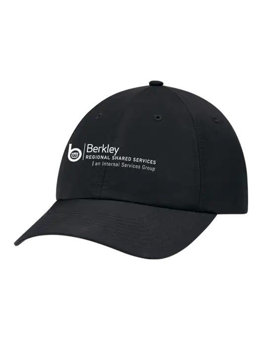 Richardson Relaxed Performance Lite Black Cap w/Berkley RSS logo