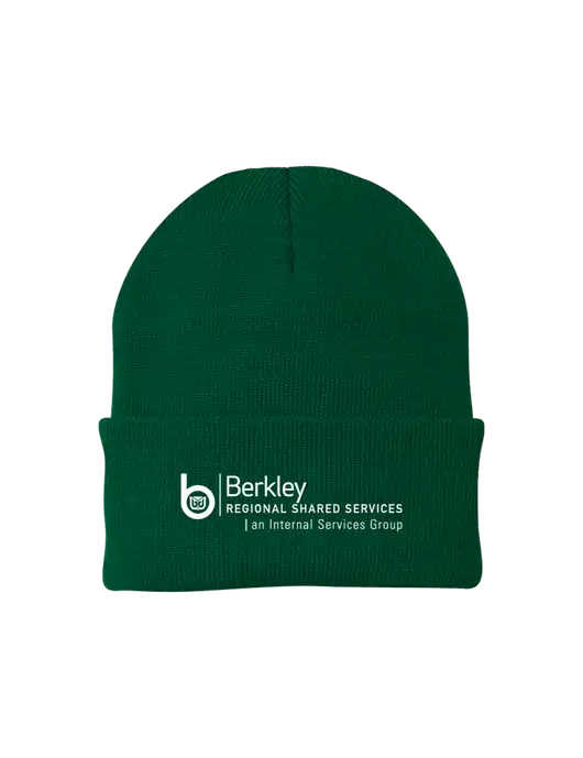 Dark Green Knit Cap w/Berkley RSS logo