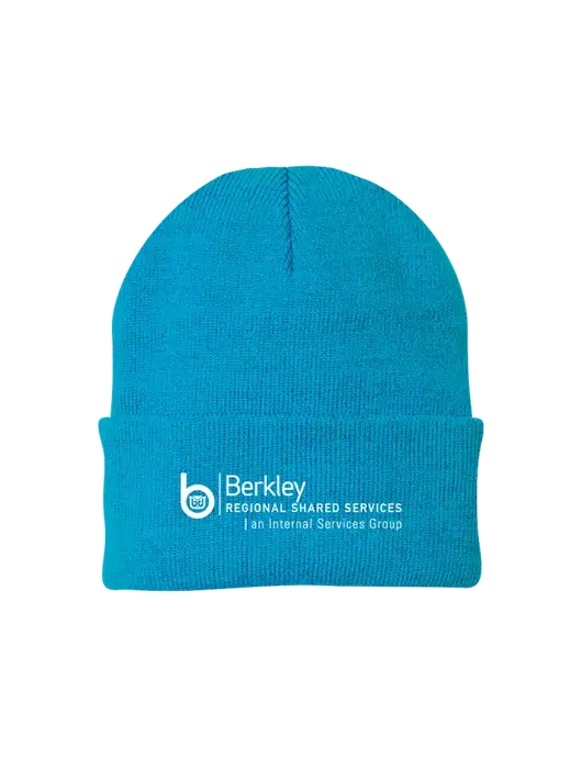 Sapphire Blue Knit Cap w/Berkley RSS logo