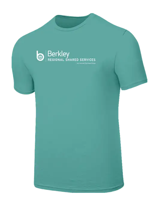 Seriously Soft Light Teal T-Shirt w/Berkley RSS logo