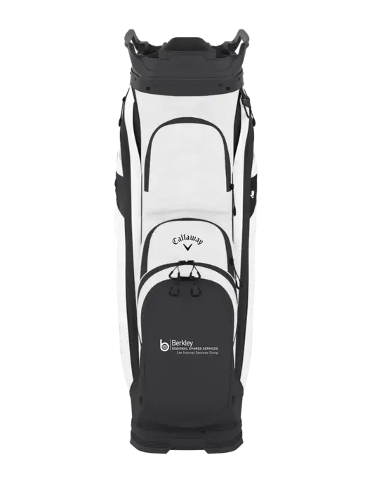 Callaway Org 14 Very Light Grey Camo/White Cart Golf Bag  w/Berkley RSS logo