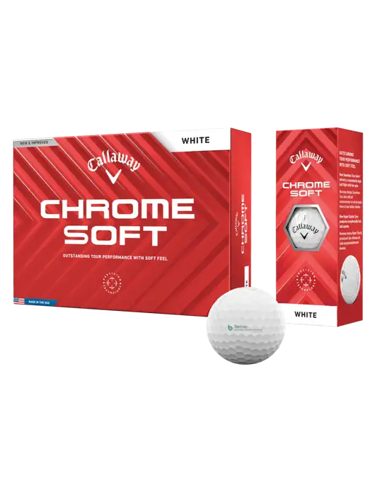Callaway Chrome Soft Golf Balls 12/pk w/Berkley RSS logo