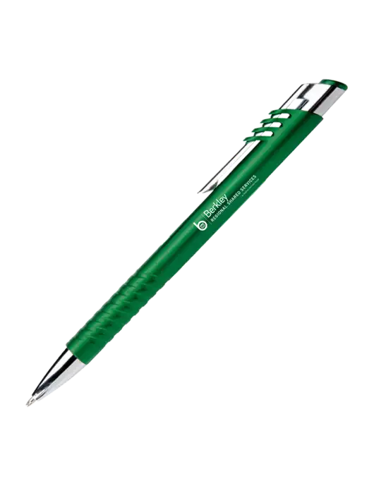 Schirhart Green Pen - Black Ink w/Berkley RSS logo